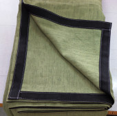 Полог брезентовый ВО (усиленный стропой) - 4x8м Полог брезентовый ВО (усиленный стропой) - 4x8м
